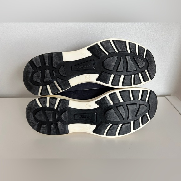 NWOT Blundstone Men's Navy Suede Orange Chelsea Boots - Picture 9 of 10